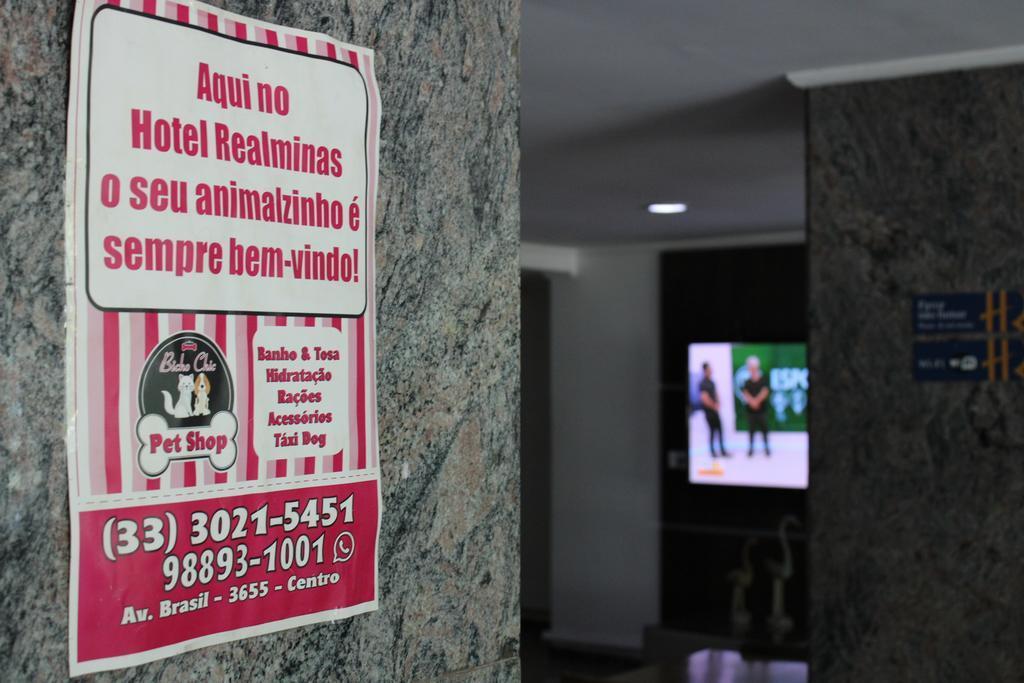 Realminas Hotel E Restaurante Governador Valadares Exterior foto